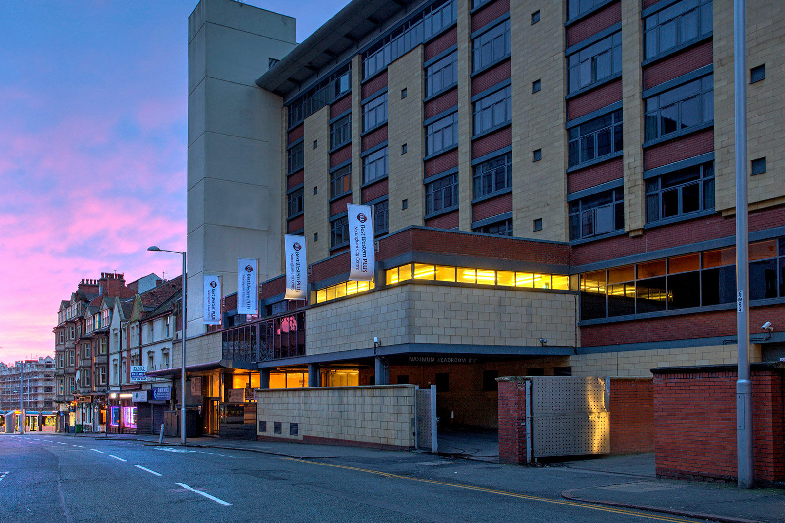 Hotel Best Western Plus Nottingham City Centre Exterior foto